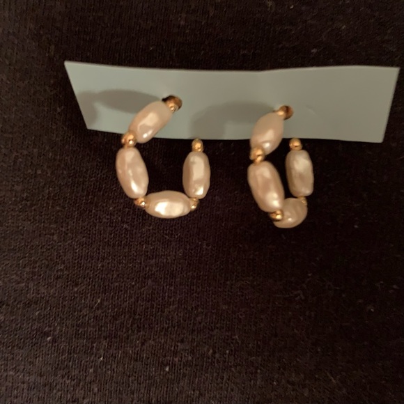 Lot of 12 Pairs Pierced Earrings VTG Y2K 70's 80's 90's Gold Tone Silver Tone - Picture 5 of 15